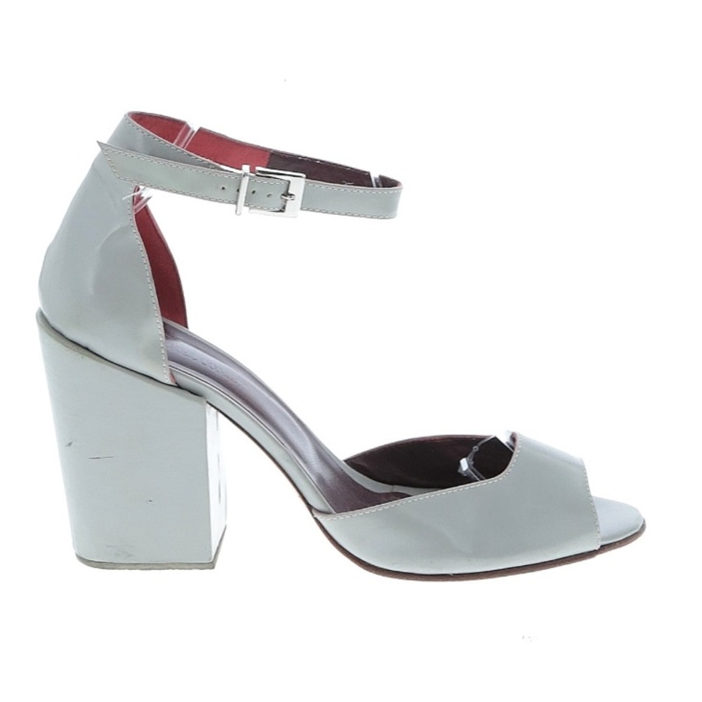Rachel Comey Gray Block Heel Coppa
